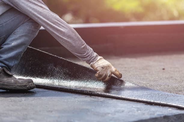 Professional Crawl Space Encapsulation technician working in Reelsville, IN